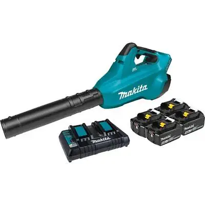 Makita X2 XBU02PT1 36-Volt 5.0Ah LXT Lithium-Ion Cordless Brushless Blower Kit • $521.55