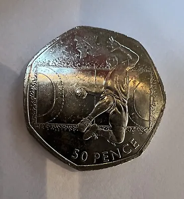 2011 Handball Olympic 50p Coin - Circulated • £2.50