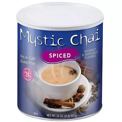 Mystic Chai Spiced Beverage Mix 32 Ounces Pack Of 2 • $57.99