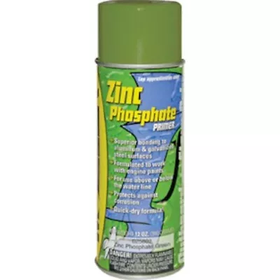 Moller Marine Zinc Phosphate Primer Green - 12 Oz Aerosol • $32.95