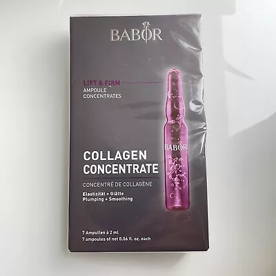 BNIB Babor Lift & Firm Collagen Booster Concentrate 7 Ampoules X 2ml Each RV:$50 • $39.50