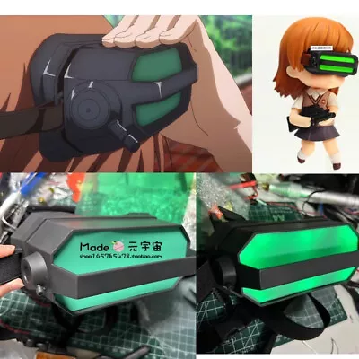 A Certain Scientific Railgun Misaka Mikoto Luminous Goggles Cosplay Prop Glasses • $61.78