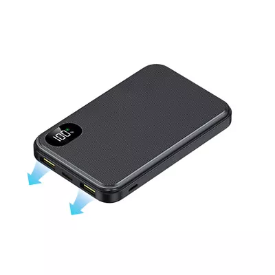 Ultra Slim 90000000mAh Power Bank Portable Fast Charger Battery Pack 2USB • £9.99