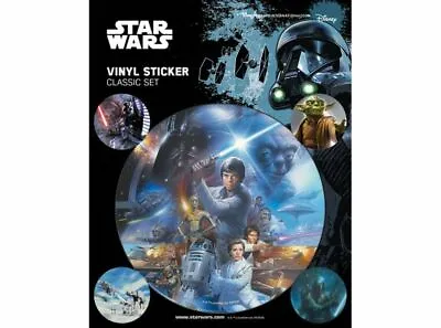 £2.45 • Buy Star Wars Classic Vinyl Stickers Official Merchandise NEW UK