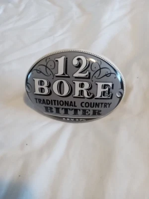 £10 • Buy Beer Pump Clip Badge 12 BORE TRADITIONAL COUNTRY BITTER Real Ale CERAMIC