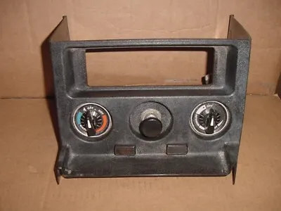 VG OE Used Dash Radio Console Section W Controls  MGB 1977-80 Black Plastic   • $109