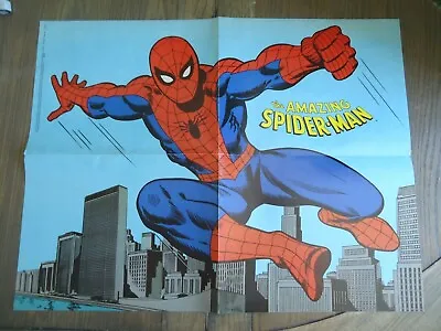 $24.99 • Buy Vintage 1970s Poster Spiderman Xerox Education Publications Marvel Comics