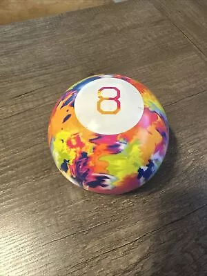 Rare Mattel Tie Dye Rainbow Magic 8 Ball Special Edition Love 4” Full Size • $18.99