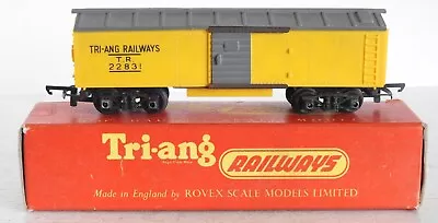 Boxed Tri-ang R114 Box Car Tc Transcontinental Series Wagon Suit Hornby Oo Gauge • £7