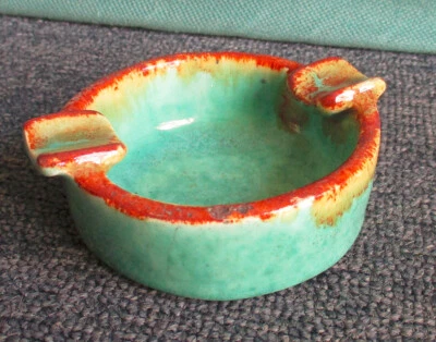 £5.50 • Buy Attractive Vintage Art Deco Ash Tray Sample Piece Signed 1937 K.D--3.3/4 Inches