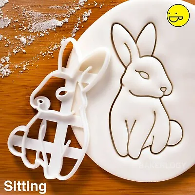 Bunny Cookie Cutter | Rabbit Rabbits Bunnies Hare Easter Day Egg Hunt Biscuit • £9.76