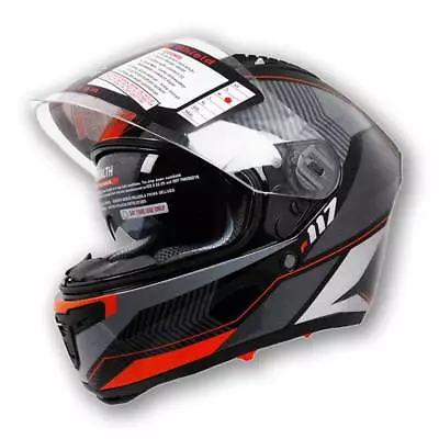 Vega F117 Stealth Adult Helmet Orange/Black • $65.98