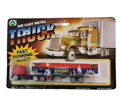 Kenworth Die Cast Metal Truck Summer Resort Vintage • $23.79