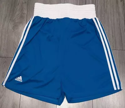 £8.99 • Buy BNWOT Men's ADIDAS Boxing Medium Blue Shorts - Immaculate Condition