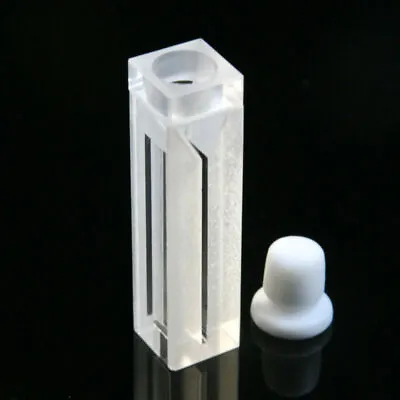 Micro Fluorescence Quartz Cuvette 10mm 2mm 0.7ml Cell Stopper Quartz Cell  • $59.95