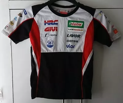 BSB Honda LCR Racing Team T-Shirt Size UK 7-8 Years 30  Chest • £3