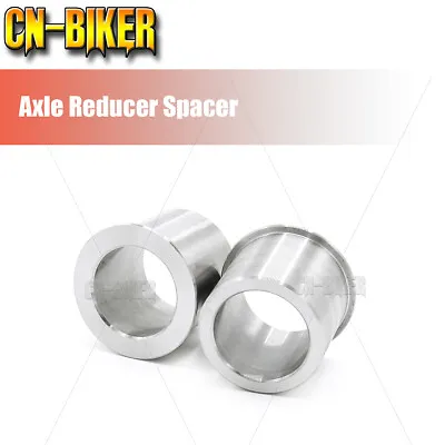 Dual Wheel Bearing Reducers 1  3/4  Axle Reducer Spacer For Harley Touring Dyna • $8.48