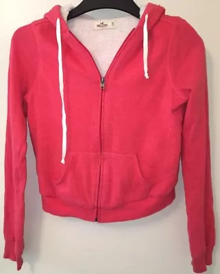 Hollister Hoodie Fur-lined Coral Women's Regular Xs • $6