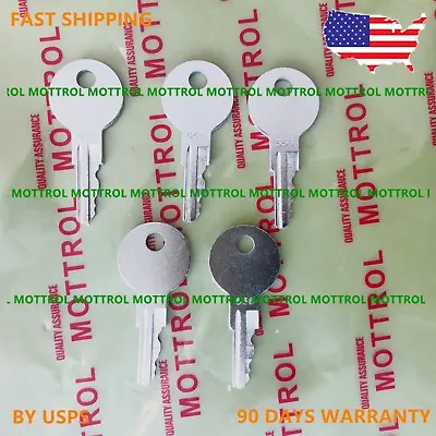 5 PK 556 KEY FITS Ford New HollandGRADALLHyster LullYaleForklift Ignition • $6.99