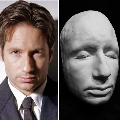 David Duchovny Life Mask Cast FBI Agent Fox Mulder The X-Files TV Series Rare!!! • $75