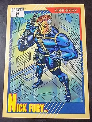 1991 Impel Marvel Universe #52 Nick Fury *BUY 2 GET 1 FREE* • $2