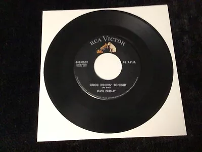 Elvis Presley 45 447-0602 Good Rockin’ Tonight/i Don’t Care..gss Nm/mt Stunning • $9.95