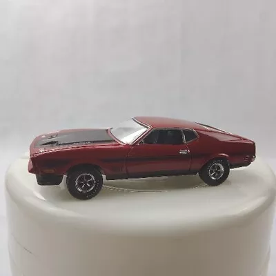 AW Auto World '71 Ford Mustang MACH 1 429 Ram Air Red & Black Trim 1/64 Rare!  • $44.95