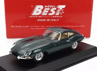 Best-model 1/43 Die-cast Jaguar - E-type Coupe 1962 - Green Made In Italy Cased • $159