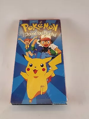 Pokemon VHS 1998   I CHOOSE YOU! Pikachu! • $4.95