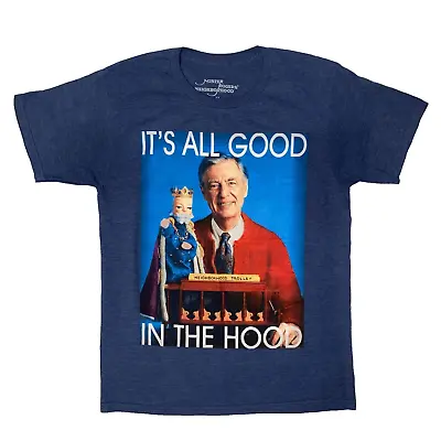 Mister Rogers Neighborhood Shirt Mens Medium Its All Good In The Hood • $7.50