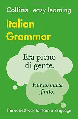 Easy Learning Italian Grammar: Trusted Support For Learning (Collins Easy Learni • £5.15