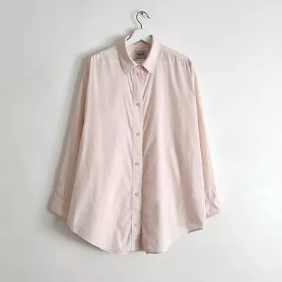 Rachel Comey Isa Shirt Pink Cotton Blouse Boyfriend  La Garconne XS/S Fits O/S • $150