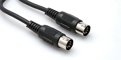 Hosa MID-320BK Standard MIDI Cable 20 Foot Black • $16.11