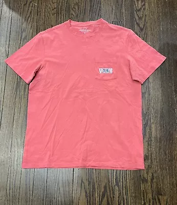 Vineyard Vines Pocket Tee Shirt Men’s Medium Pink • $14.99