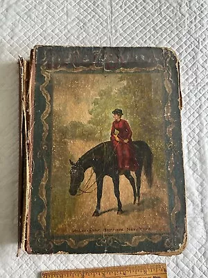 Black Beauty Anna Sewell 1900 Era McLoughlin Bros Complete As Found Condition • $11.95