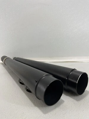 $149.95 • Buy 17-21 Black (CFR Knockoff) Megaphone Exhaust Mufflers 4 