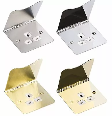 £19.95 • Buy Knightsbridge Flat Plate 13A 13 Amp 1G 1 Gang Unswitched Office Floor Socket