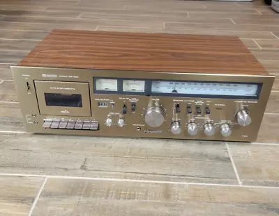 Panasonic RA-6500 Stereo Receiver Am/Fm Tape Player 120 Volt - Brown 60 Hz 150W • $129.99