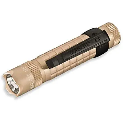 MagLite Mag-Tac LED 2-Cell CR123 Flashlight - Crowned-Bezel Matte Black • $43