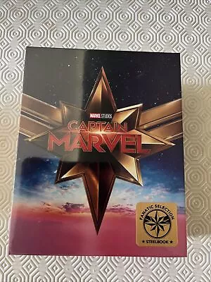 Captain Marvel Fanatics Blu Ray Steelbook One Click • £159.99