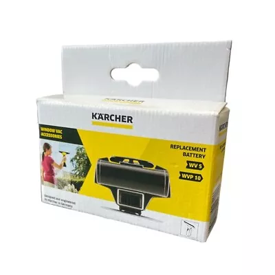 GENUINE KARCHER WV5 Replacement Battery (2633123 2.633-123.0) • £28.99