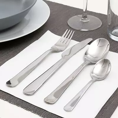 IKEA DRAGON 24-piece Cutlery Set Stainless Steel To Serve 6 Persons • £29.99