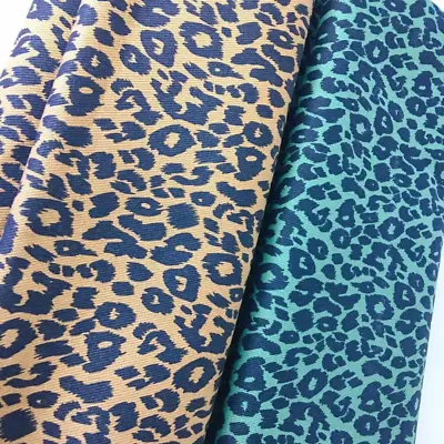 Denim Fabric Leopard Print Material For Jeans Shorts Trousers Costume Skirts DIY • £27.77