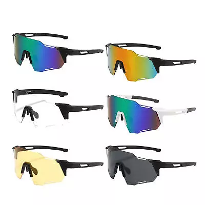 Polarized Sports Sunglasses Outdoor Windproof Dustproof Bike Glasses For MTB • $9.49