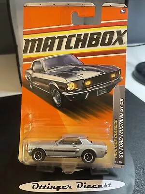 MATCHBOX 2011 HERITAGE CLASSICS '68 Ford MUSTANG GT CS #28 METALFLAKE GRAY • $12