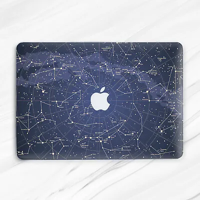 Zodiac Constellation Astronomy Map Hard Case For Macbook Air 13 Pro 16 13 14 15 • $28.46