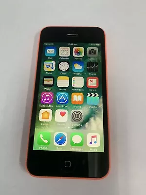 Apple IPhone 5c - 32GB - Pink (Unlocked) A1529 Needs New Battery (ip5c/1) • $77