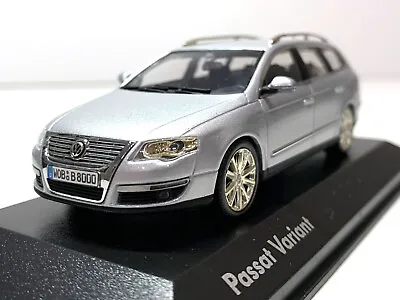 RETIRED Minichamps Volkswagen VW Passat Variant Silver Limited Dealer ED 1/43 • $124.99