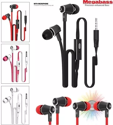 £4.49 • Buy Super Bass In-ear Earphones Handsfree Headphone For Iphone Ipad Ipod Samsung