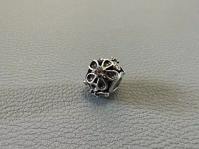 Genuine Chamilia Sterling Silver Pink Dazzling Daisy Charm Bead 2025-0754 • £10.99